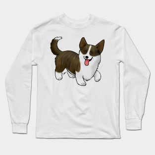 Dog - Cardigan Welsh Corgi - Brindle Long Sleeve T-Shirt